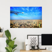 Luchthaven Jorge Newbery AEP Poster (Thuiskantoor)