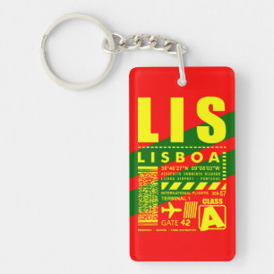Luchthaven LIS Lissabon Sleutelhanger
