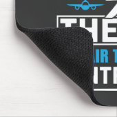 Luchthaven luchtverkeersleider Funny Quote Muismat (Hoek)