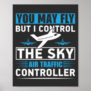 Luchthaven luchtverkeersleider Funny Quote Poster
