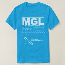 Luchthaven MGL T-Shirt Mönchengladbach