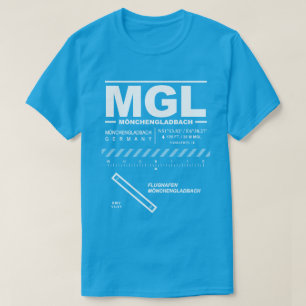 Luchthaven MGL T-Shirt Mönchengladbach