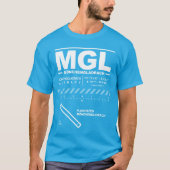 Luchthaven MGL T-Shirt Mönchengladbach (Voorkant)