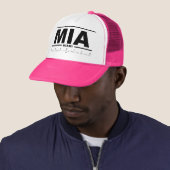 Luchthaven Miami Internationaal MIA Trucker Pet (In situ)