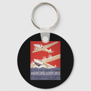 Luchthaven New York City Sleutelhanger