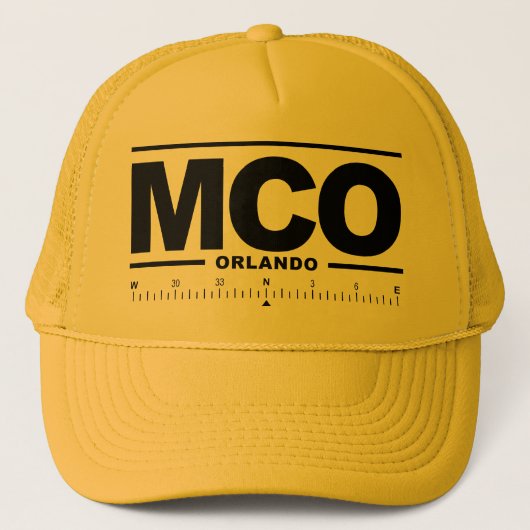 Luchthaven Orlando Internationaal MCO Trucker Pet (Voorkant)