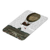 Luchthaven over de stad magneet (Linkerzijde)