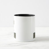 Luchthaven over de stad mok (Midden)