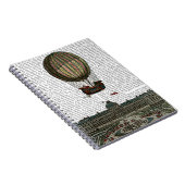 Luchthaven over de stad notitieboek (Rechterzijde)