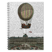 Luchthaven over de stad notitieboek (Voorkant)