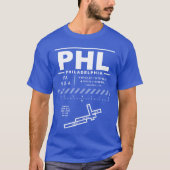 Luchthaven PHL T-shirt (Voorkant)