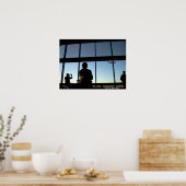 Luchthaven poster/Sky Harbour Poster (Keuken)