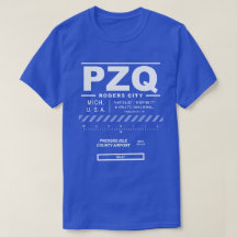 Luchthaven PZQ T-Shirt van Presque Isle