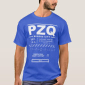 Luchthaven PZQ T-Shirt van Presque Isle (Voorkant)