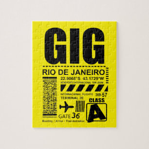 Luchthaven Rio de Janeiro GIG Legpuzzel