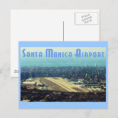 Luchthaven Santa Monica Briefkaart (Voorkant / Achterkant)