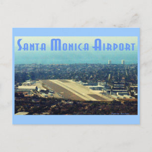 Luchthaven Santa Monica Briefkaart