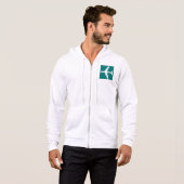 Luchthaven Symbool Teken Vliegtuigreis Icon Hoodie (Voorkant volledig)