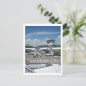 luchthaven Tacloban Briefkaart (Staand voorkant)