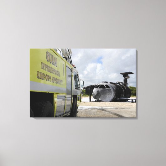 Luchthaven van Guam WONPAT Canvas Afdruk (Voorkant)