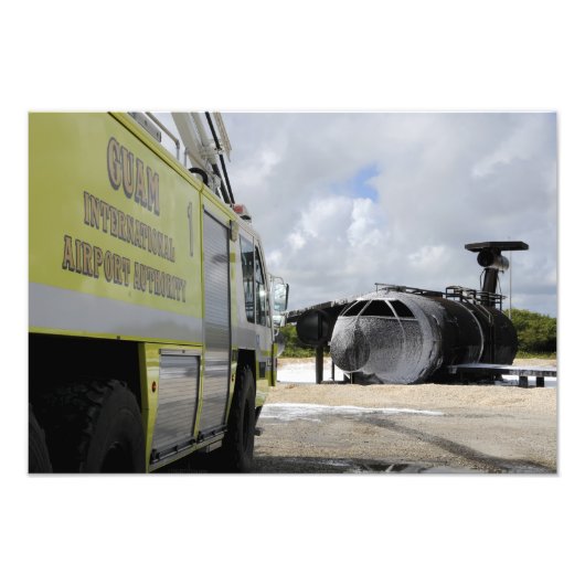 Luchthaven van Guam WONPAT Foto Afdruk (Voorkant)