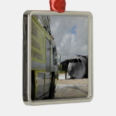 Luchthaven van Guam WONPAT Metalen Ornament (Rechts)