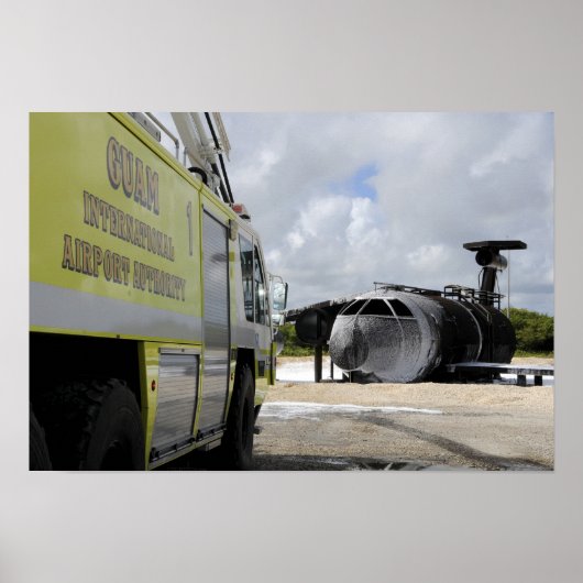 Luchthaven van Guam WONPAT Poster (Voorkant)