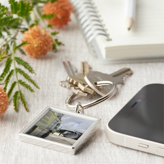 Luchthaven van Guam WONPAT Sleutelhanger (Zijkant)