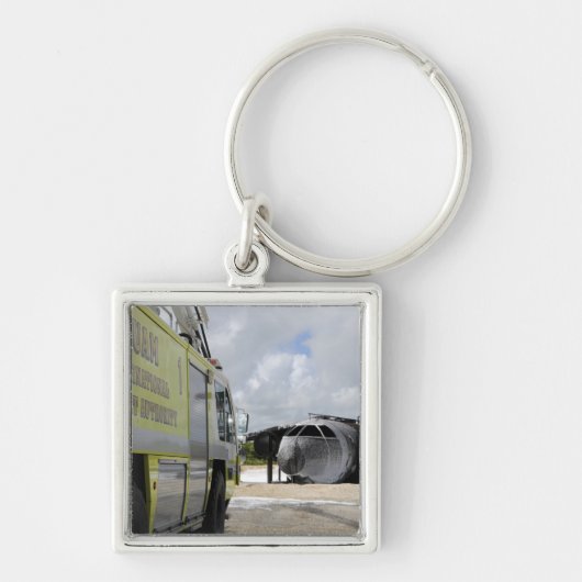 Luchthaven van Guam WONPAT Sleutelhanger (Voorkant)