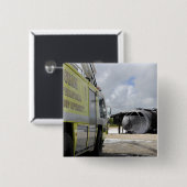 Luchthaven van Guam WONPAT Vierkante Button 5,1 Cm (Voorkant /achterkant)