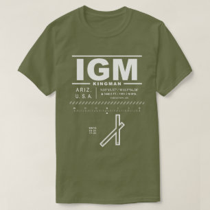Luchthaven van Kingman IGM T-Shirt
