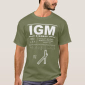 Luchthaven van Kingman IGM T-Shirt (Voorkant)