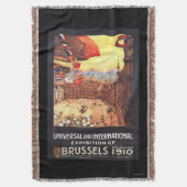 Luchthaven van Lebaudy met wereldvlaggen bij Expo Deken (Voorkant Verticaal)