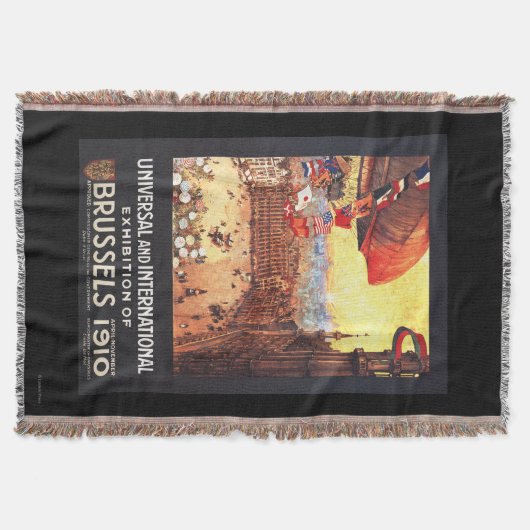 Luchthaven van Lebaudy met wereldvlaggen bij Expo Deken (Voorkant)