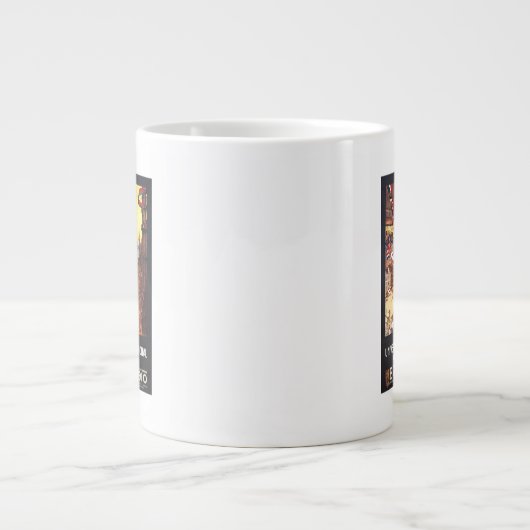 Luchthaven van Lebaudy met wereldvlaggen bij Expo Grote Koffiekop (Voorkant)