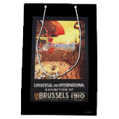 Luchthaven van Lebaudy met wereldvlaggen bij Expo Medium Cadeauzakje (Achterkant)