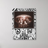 Luchthaven van Vegas Canvas Afdruk (Voorkant)