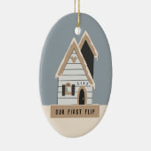 Luchthaven voor onroerend goed keramisch ornament (Rechts)