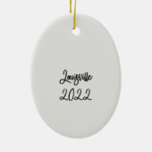 Luchthaven voor onroerend goed keramisch ornament (Achterkant)