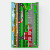 Luchthaven voor Play 6x10 Spandoek (Verticaal)