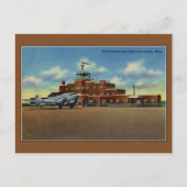 luchthaven Wold-Chamberlain Minneapolis Briefkaart (Voorkant)