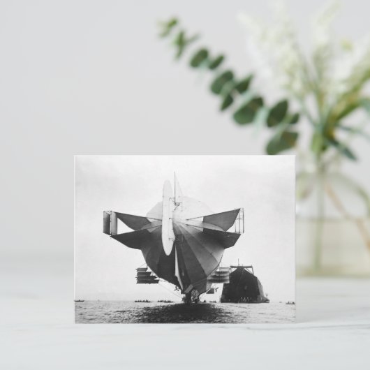 Luchthaven Zeppelin 1908 Briefkaart (Staand voorkant)