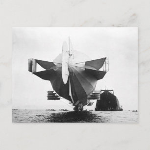 Luchthaven Zeppelin 1908 Briefkaart
