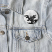Luchthaven Zeppelin 1908 Ronde Button 5,7 Cm (In situ)
