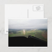 LUCHTHAVEN Zurich Briefkaart (Voorkant / Achterkant)