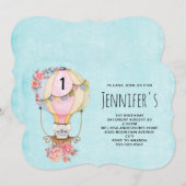 Luchthavenballon met Beer Waterverf op zaterdag Kaart (Voorkant / Achterkant)