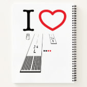 Luchthavenbanen 16L-16R / 34L - 34R Notitieboek (Achterkant)