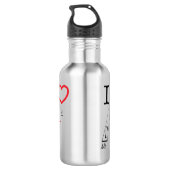 Luchthavenbanen 16L-16R / 34L - 34R Waterfles (Achterkant)