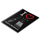 Luchthavenbanen 16L / 16R aanpasbaar Notitieboek (Linkerzijde)