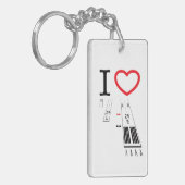 Luchthavenbanen 29L / 29R - 11L / 11R Sleutelhanger (Voorkant Links)